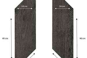 Кварцвиниловые полы Forbo Effekta Professional 0.45 4042 PRL ромб 4042 Black Fine Oak PRO фото  | FLOORDEALER